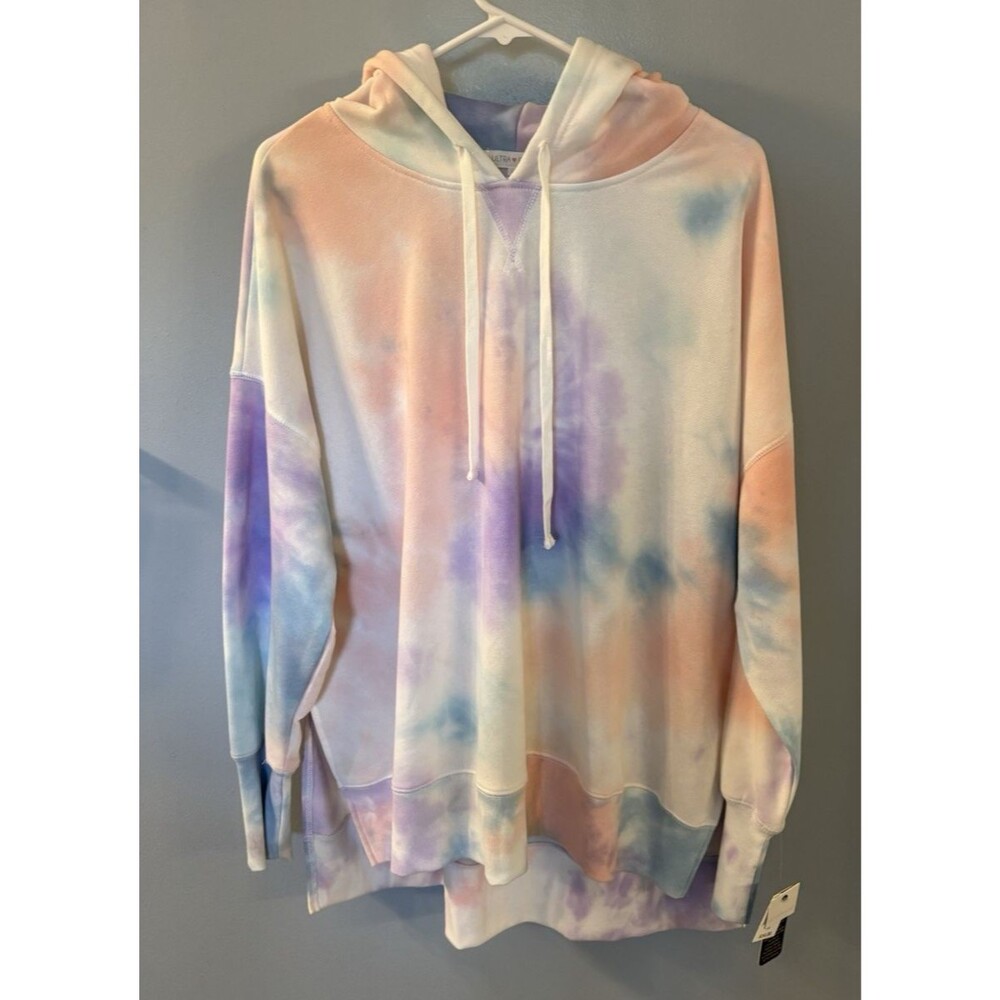 NWT Ultra Flirt Tie Dyed Hooded Sweatshirt Size 3X